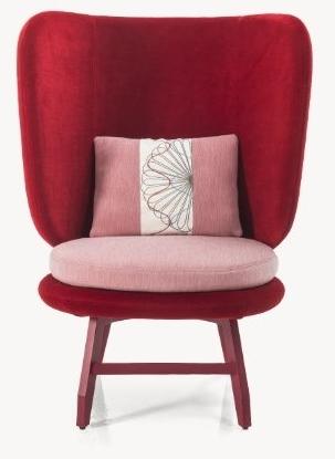 Moroso Кресло из ткани с высокой спинкой Sushi edition sun-id-1442926 - Вид №2