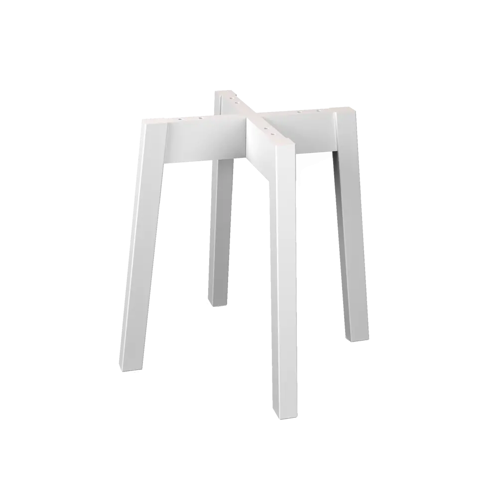 Каркас для табурета Гавр Delinia 33x33x41.5 см 42 см дерево цвет белый STLM-2063073