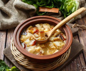 6589 Грибы белые солёные (кубики) Вкусляндия