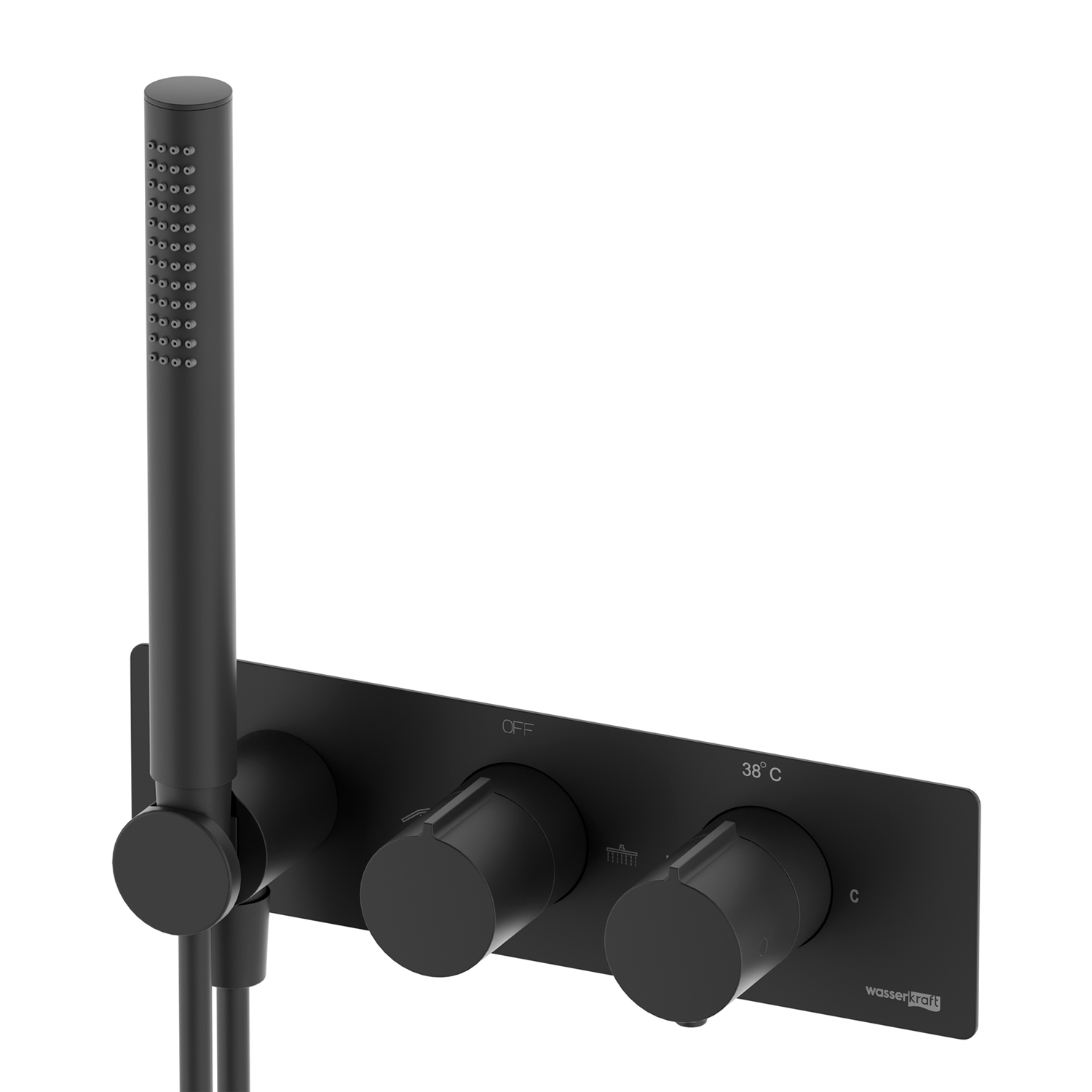 7488 Thermo Elbe Термостатический смеситель для душа WasserKRAFT Elbe 7400  - Вид №1