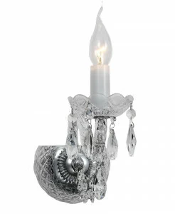 Бра хрустальное хром "Латона" 20311.02.03.01 SEVEN FIRES СВЕЧА 00-3929834 Прозрачный;хром