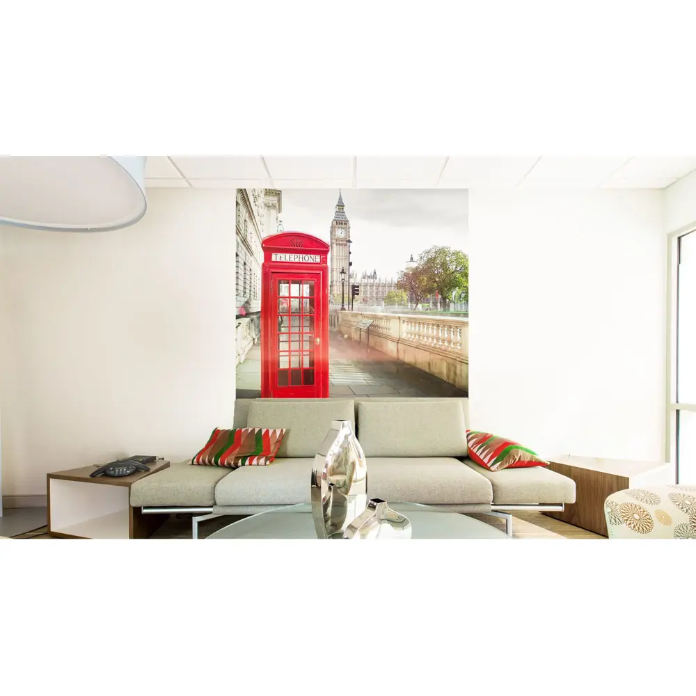 Фотообои флизелиновые Лондон 200x200 см МОСКОВСКАЯ ОБОЙНАЯ ФАБРИКА Malex factory STLM-2112872 - Вид №1