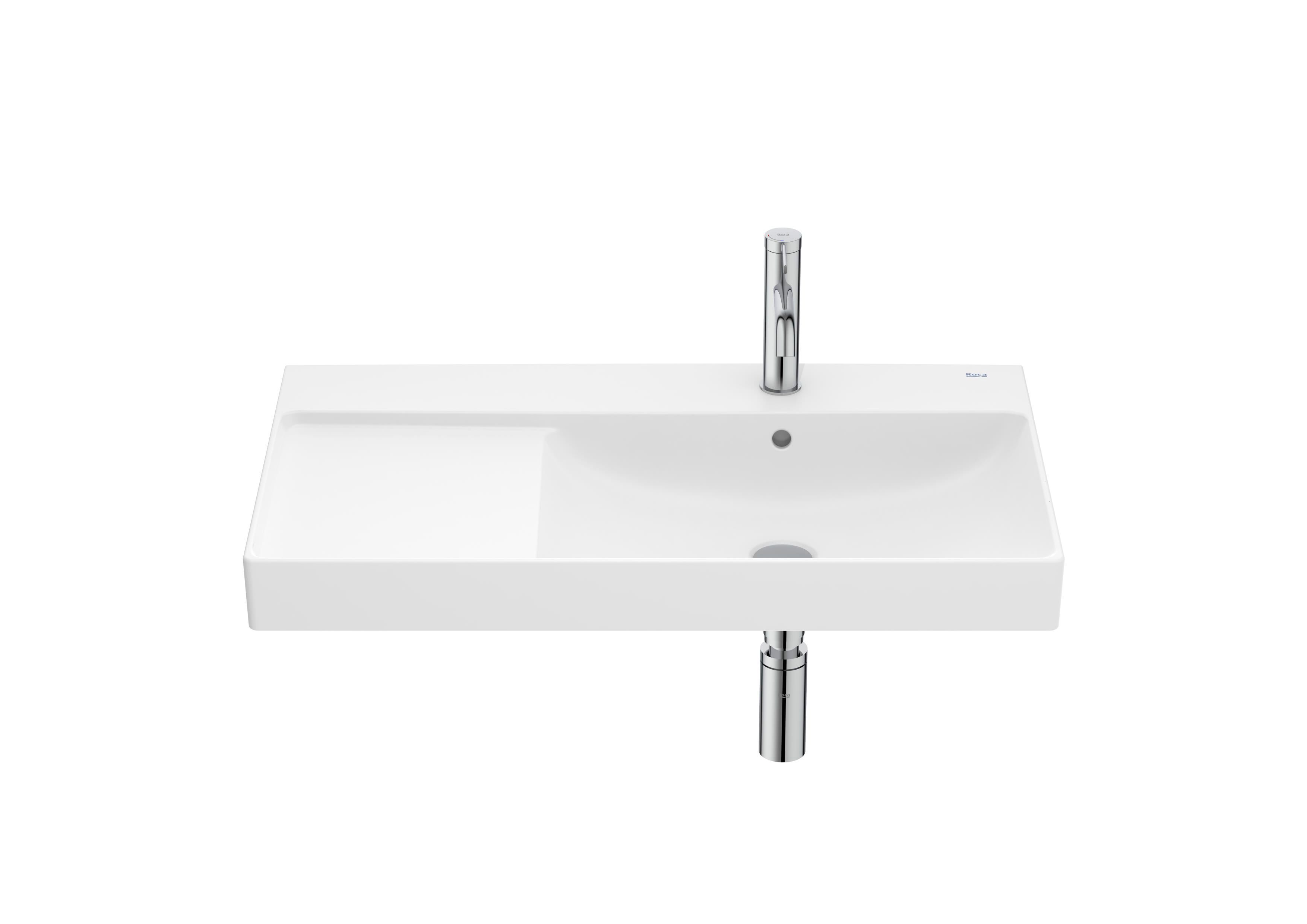 Керамическая подвесная раковина с одной столешницей Roca Ona ARCH-00028455 - Вид №13