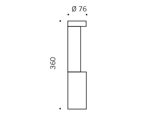 Литой алюминиевый светодиодный светильник SIMES палка ARCH-00141279 - Вид №6