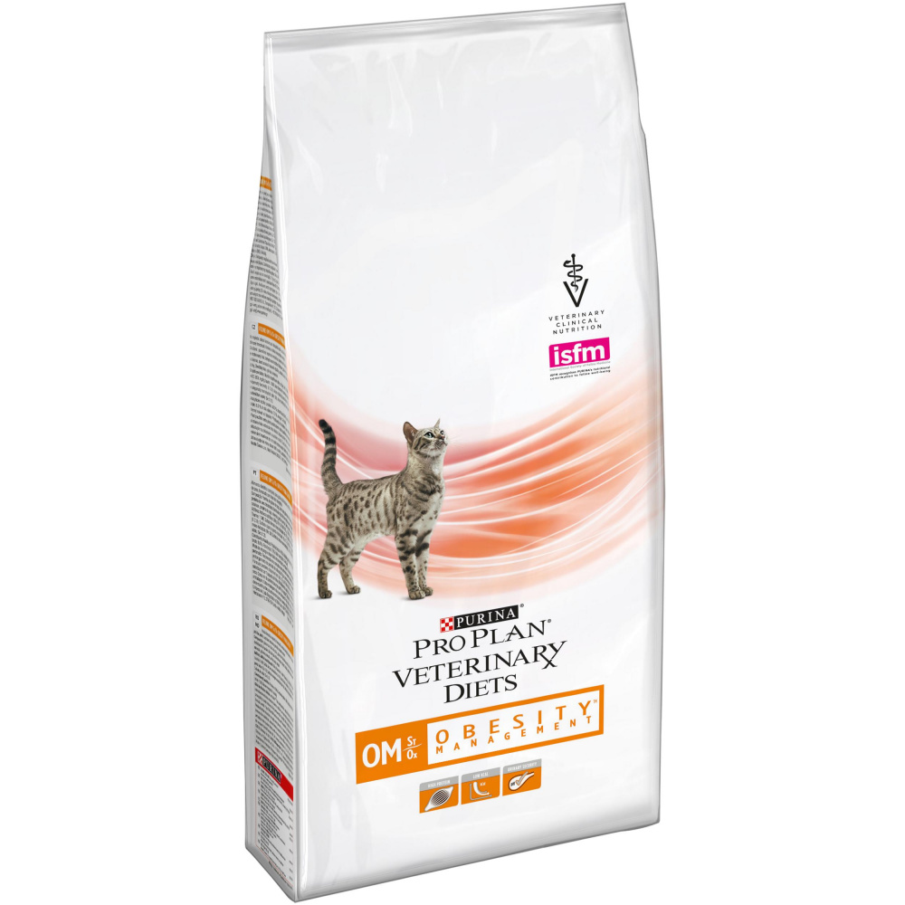 ПР0033159 Корм для кошек Veterinary Diets OM St/Ox для снижения избыточной массы тела, сух. 1,5кг Pro Plan  - Вид №12