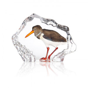 34271 Скульптура "Кулик", коричневая/оранжевая/красная, 165/125 мм. Maleras