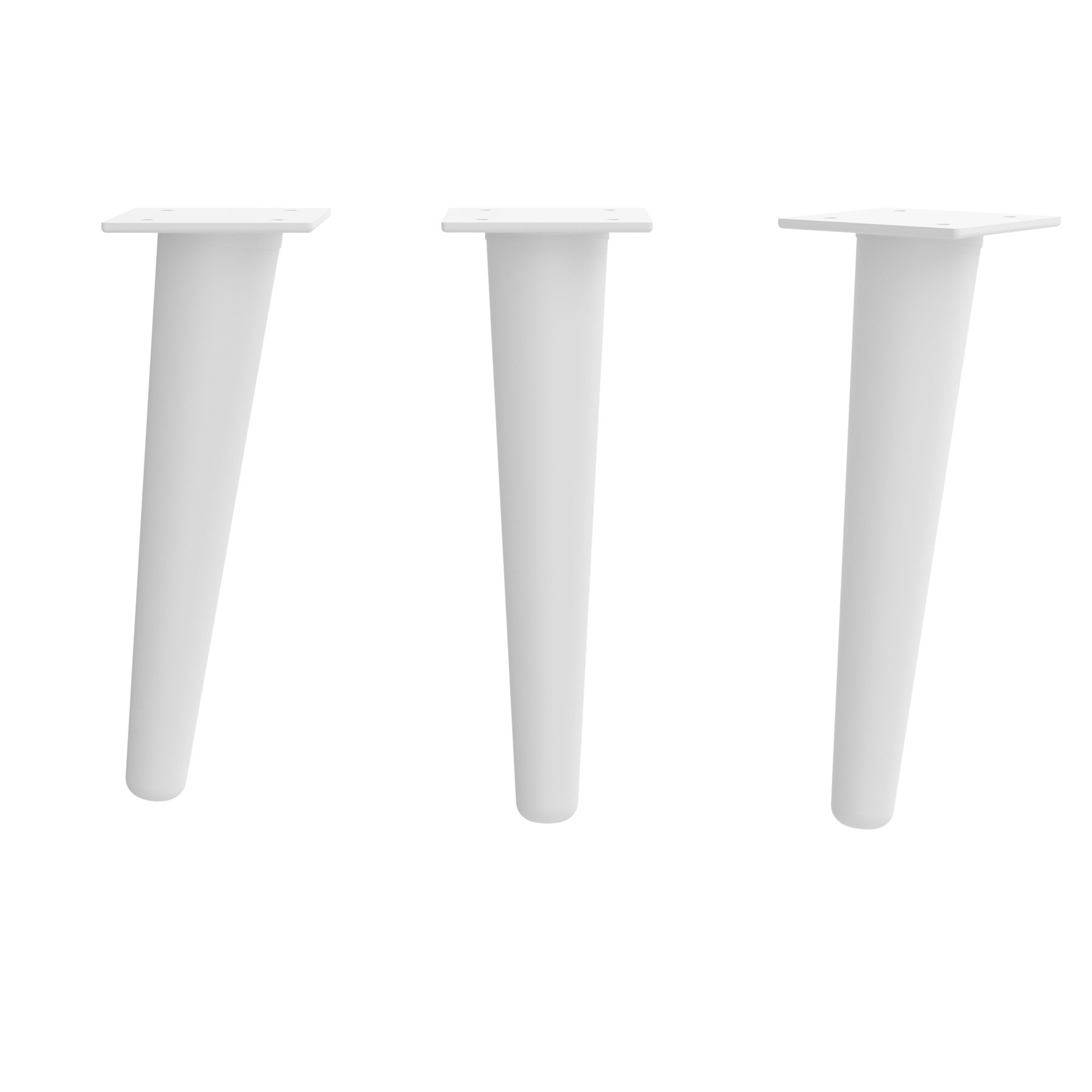 84138 SALGAR Комплект из 2 ножек DANNA WHITE Высота 330 мм 