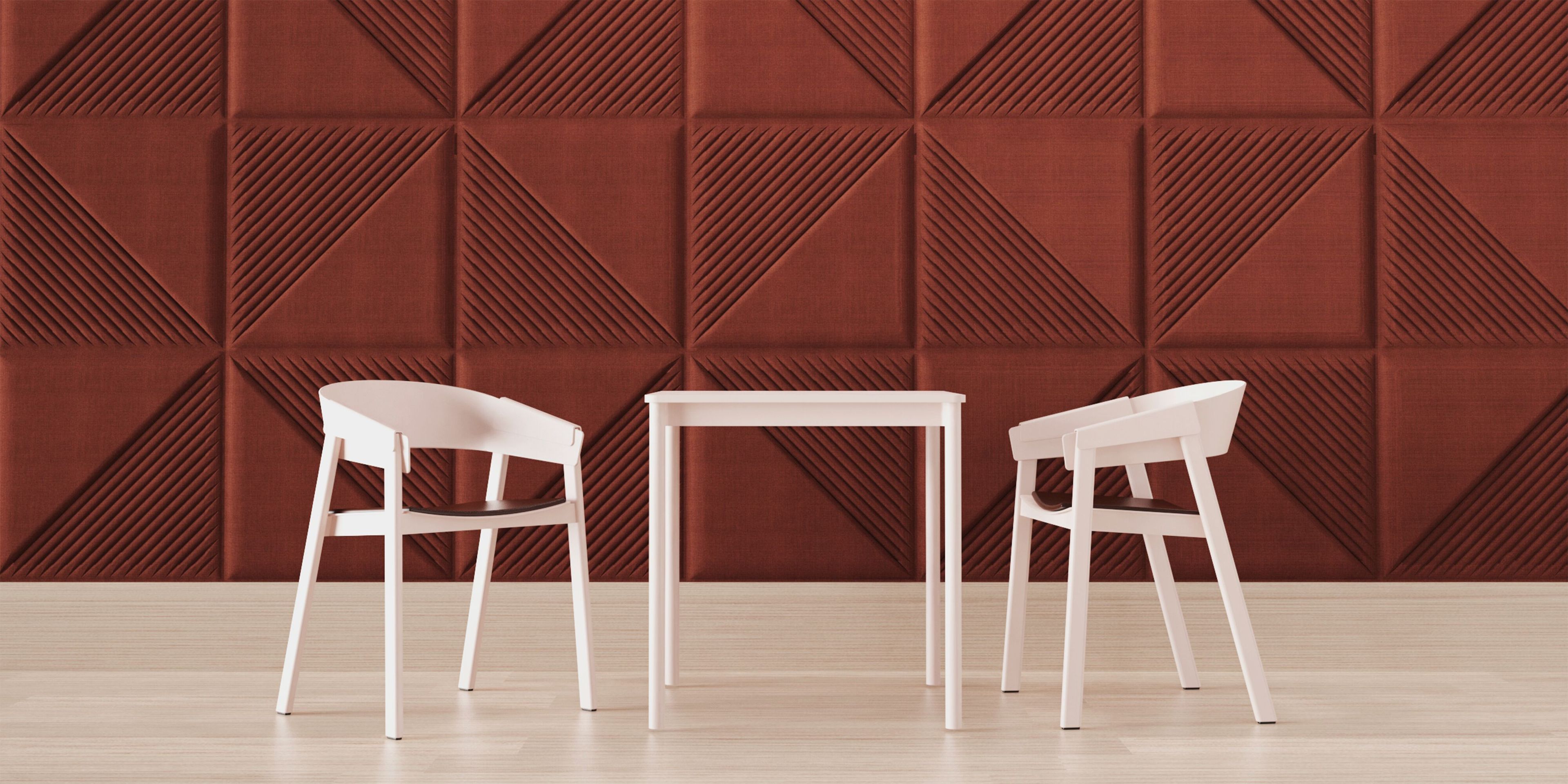 Рециркулированная акустическая панель из полиэфирного волокна Isolspace OBLIQUE ARCH-00052749 - Вид №17