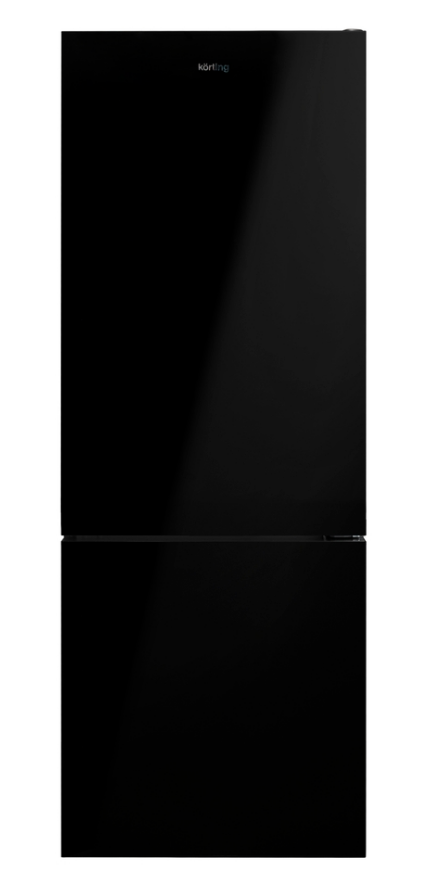 5343187 Холодильник с морозильником   Korting KNFC 71928 GN черный STDN-0022663