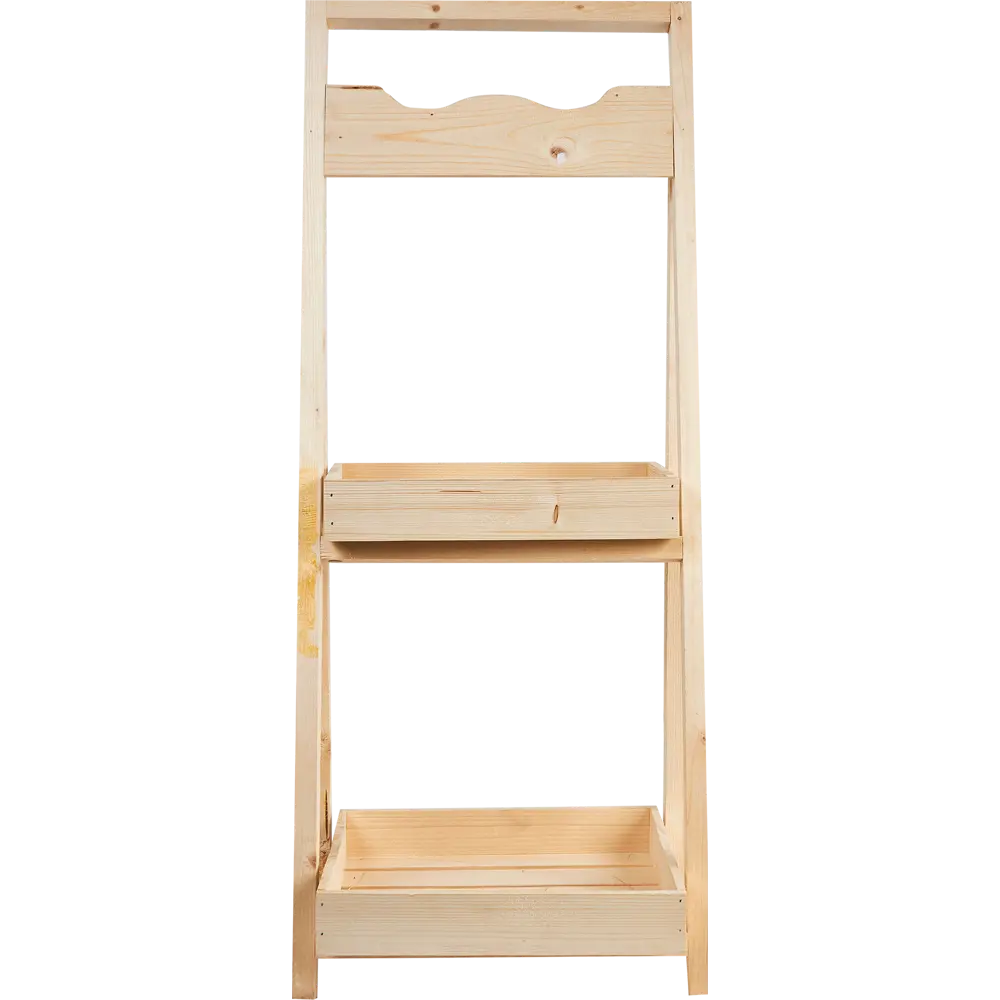 Стойка Ивента 2 полки 35x26x90 см, дерево Santreyd STLM-2076745 - Вид №1