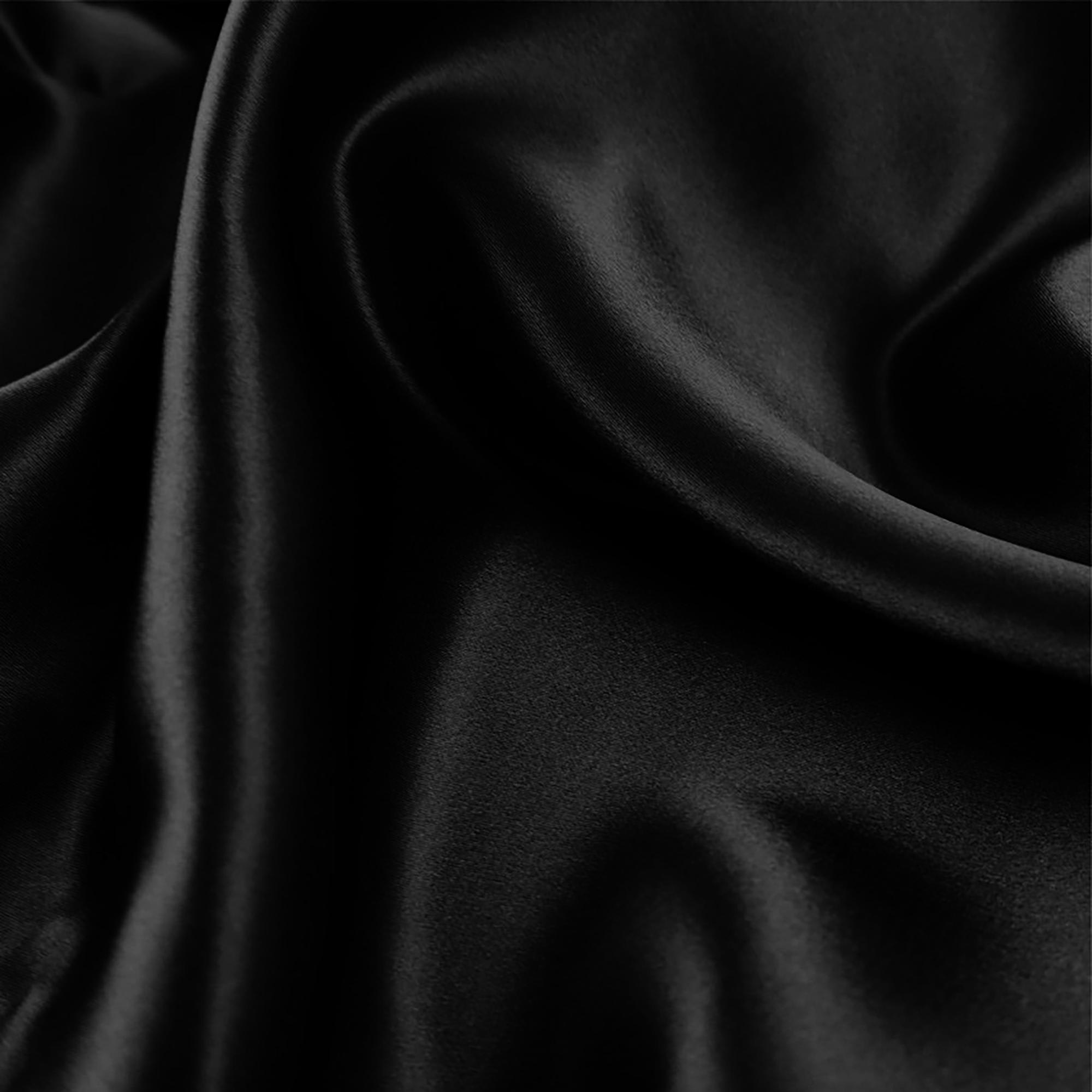 Наволочка princess46black, 60x40 см, шелк, 1шт, цвет черный SILK MANUFACTURE 90520682 - Вид №1