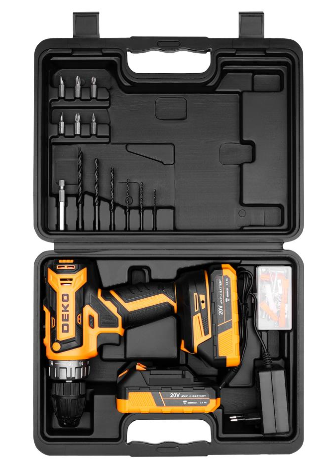 Дрель-шуруповерт DEKO DKCD20V 9088044 STDN-0098266 - Вид №2