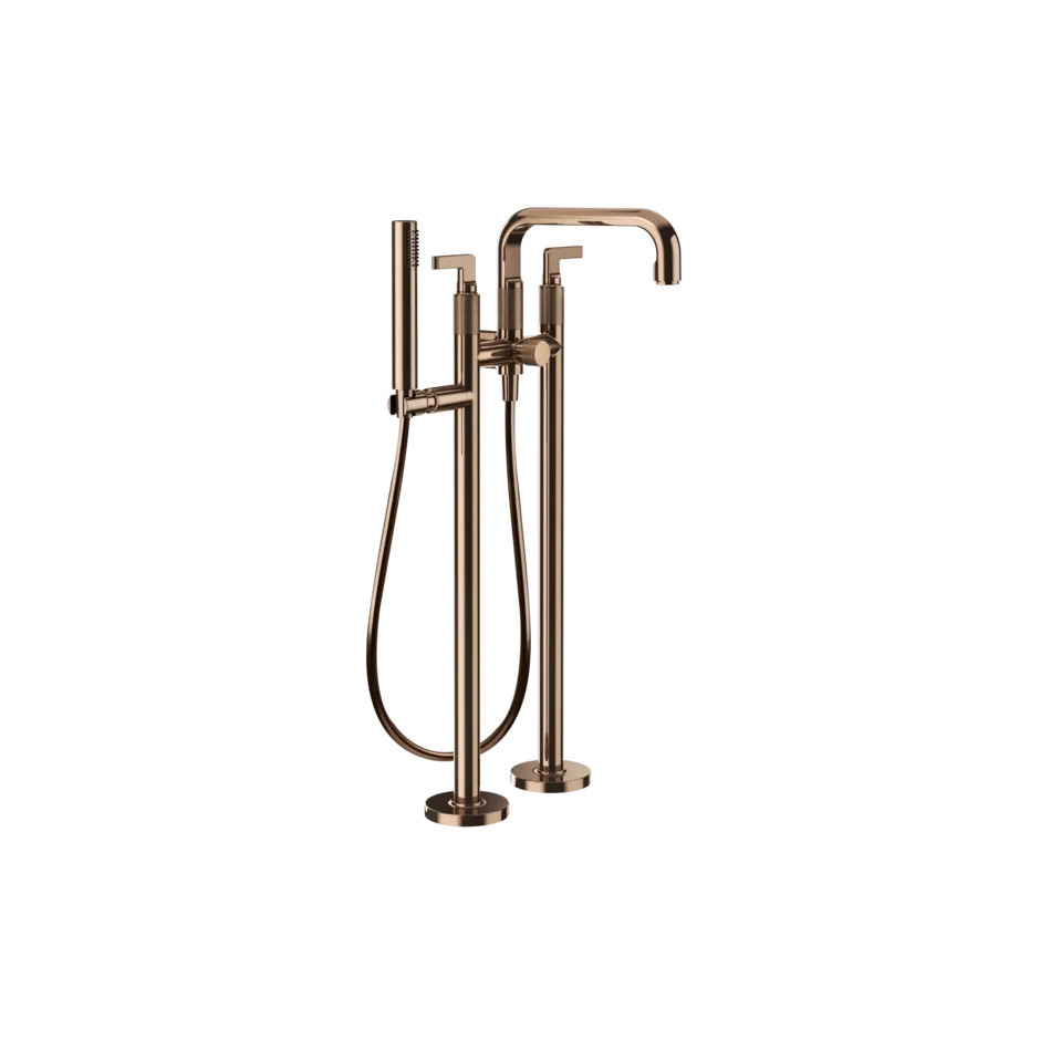 Смеситель для ванны 58029 030 Gessi Inciso МЕДЬ PVD 58029030