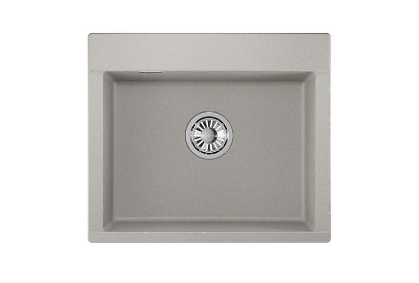 ES-5804, БАЗАЛЬТ, кухонная мойка, кварц, ESTETICA GRANULA 5804-ST198 - Вид №2