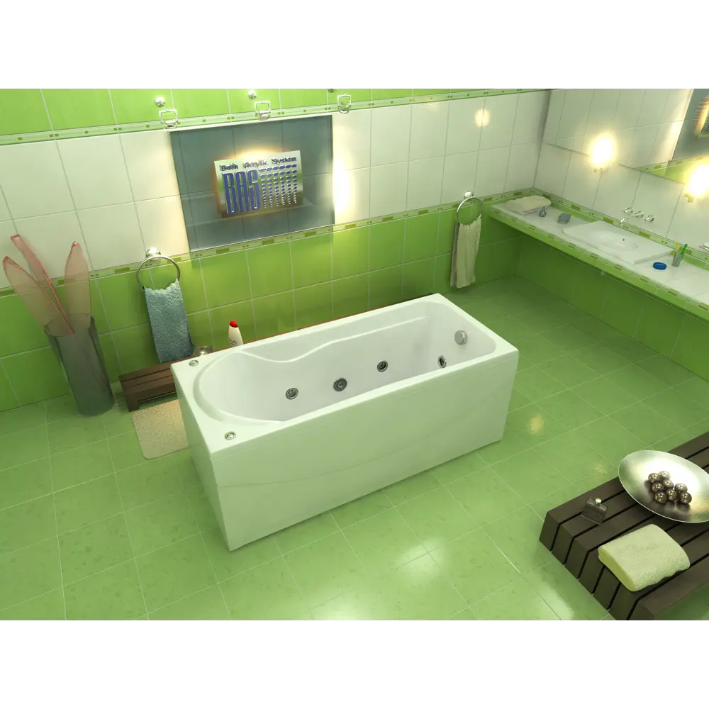 Ванна акриловая Майорка 150х75 см Santreyd STLM-2184061 - Вид №2