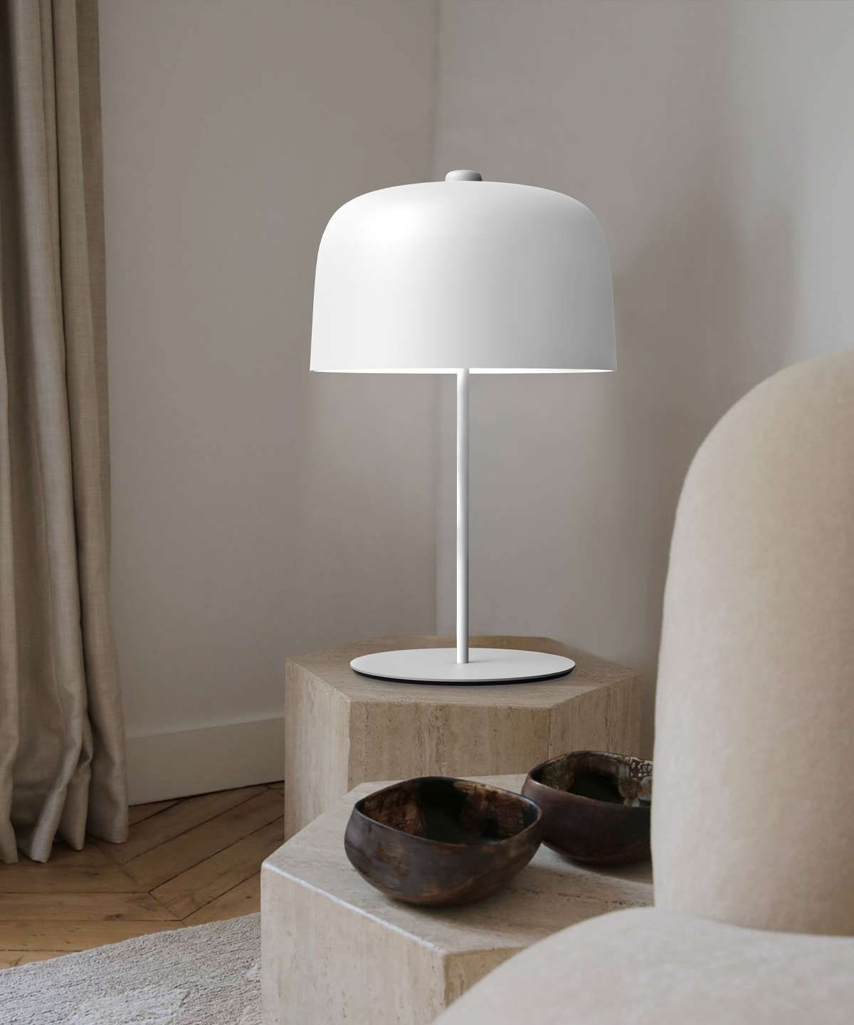 Полимерная светодиодная настольная лампа LUCEPLAN Zile ARCH-00029931 - Вид №3