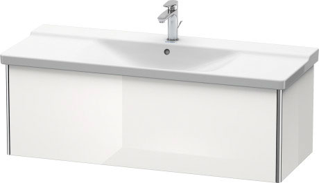 XS408301818 Тумбочка подвесная XSquare #XS4083 1210 x 473 мм Белый матовый, декор Duravit - Вид №2