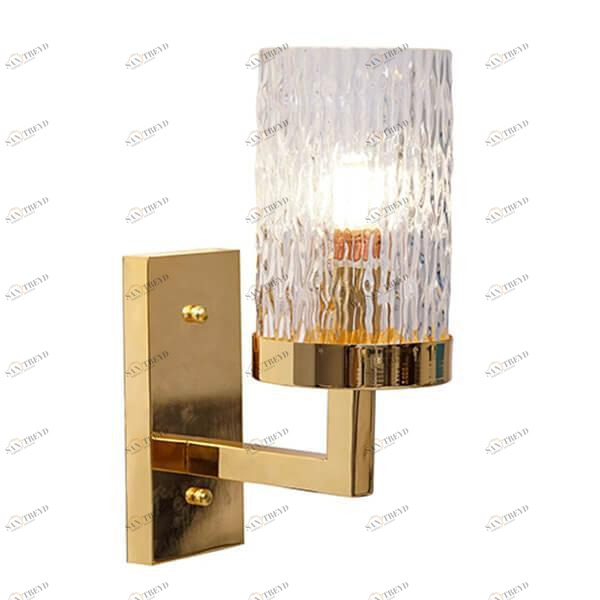 Бра со стеклянным плафоном золотое Newport Gold 65001/A NEWPORT 65000 00-3930140 Золото;прозрачный 
