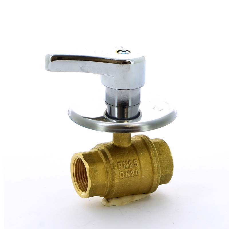 Кран шаровой ITAP под штукатурку с хромированной рукояткой 3/4'' 13834 - Вид №1