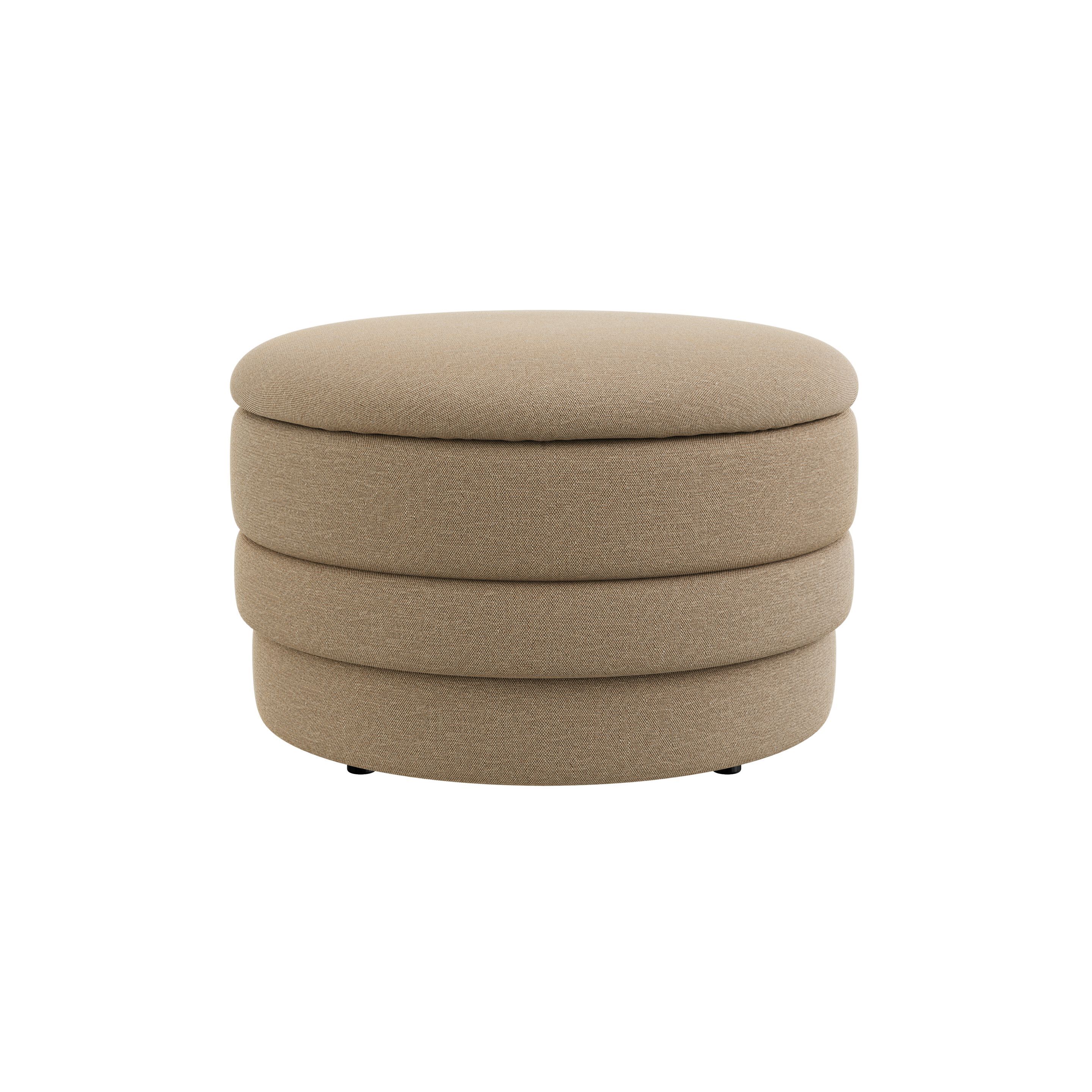 Круглый пуф из ткани DÔME DECO Awaken ARCH-00136666 - Вид №3