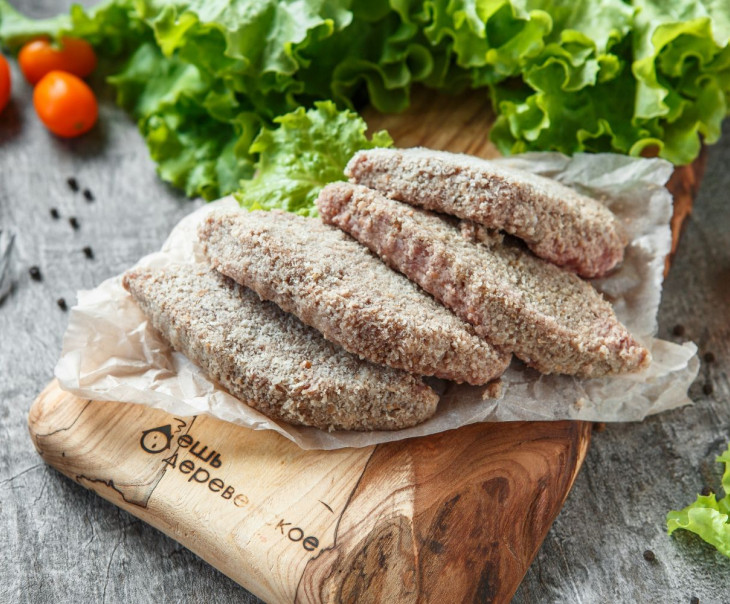 6692 Котлеты домашние свинина-говядина Вкусляндия  - Вид №1