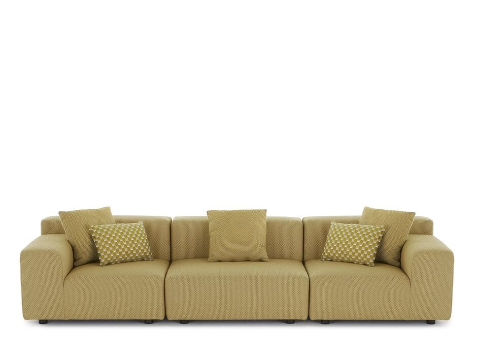 3-местный тканевый модульный садовый диван Kartell Plastics ARCH-00084745 - Вид №9