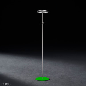 GSTC-BPGr Круглая вешалка для одежды, основание: зеленое. PHOS