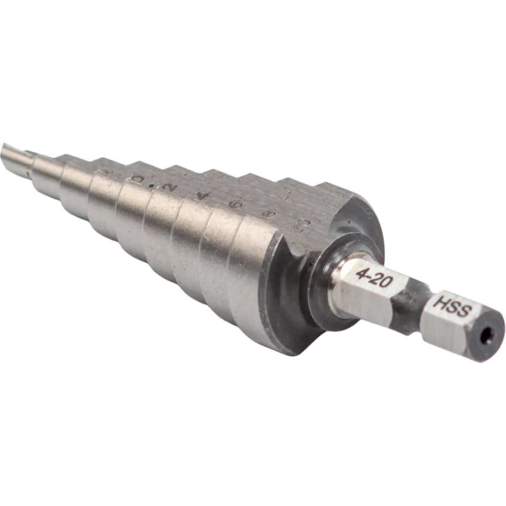 Ступенчатое сверло по металлу VIRA 4-20×75 мм 89377065 STLM-1567538 - Вид №2