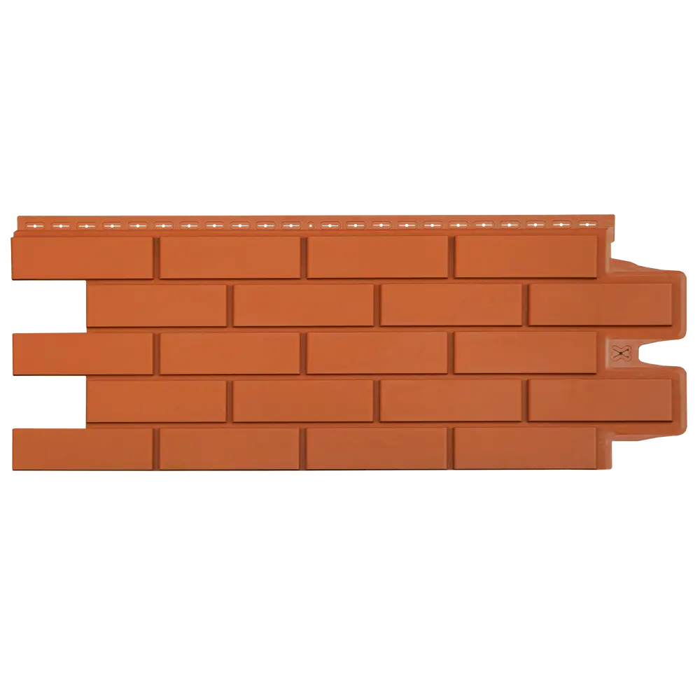 Фасадная панель Grand Line 417x1105 мм мм кирпич терракотовый 0.38 м² STLM-2100481