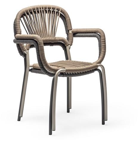 CHAIRS & MORE Стул из морской веревки с подлокотниками Moyo sun-id-1375683 - Вид №7