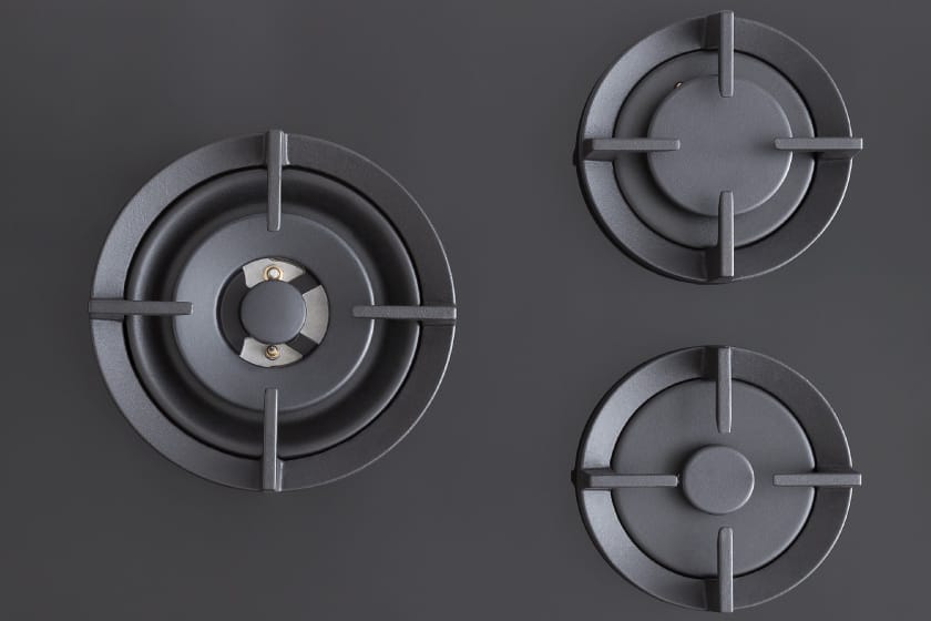 Стеклянная встраиваемая газовая плита Bertazzoni Professional ARCH-00077943 - Вид №3