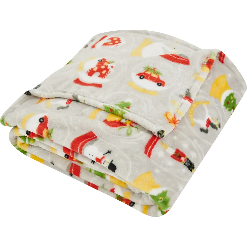 Плед Сувениры 150x200 см микрофибра разноцветный Ardenza Новогодняя STLM-2184412 - Вид №3