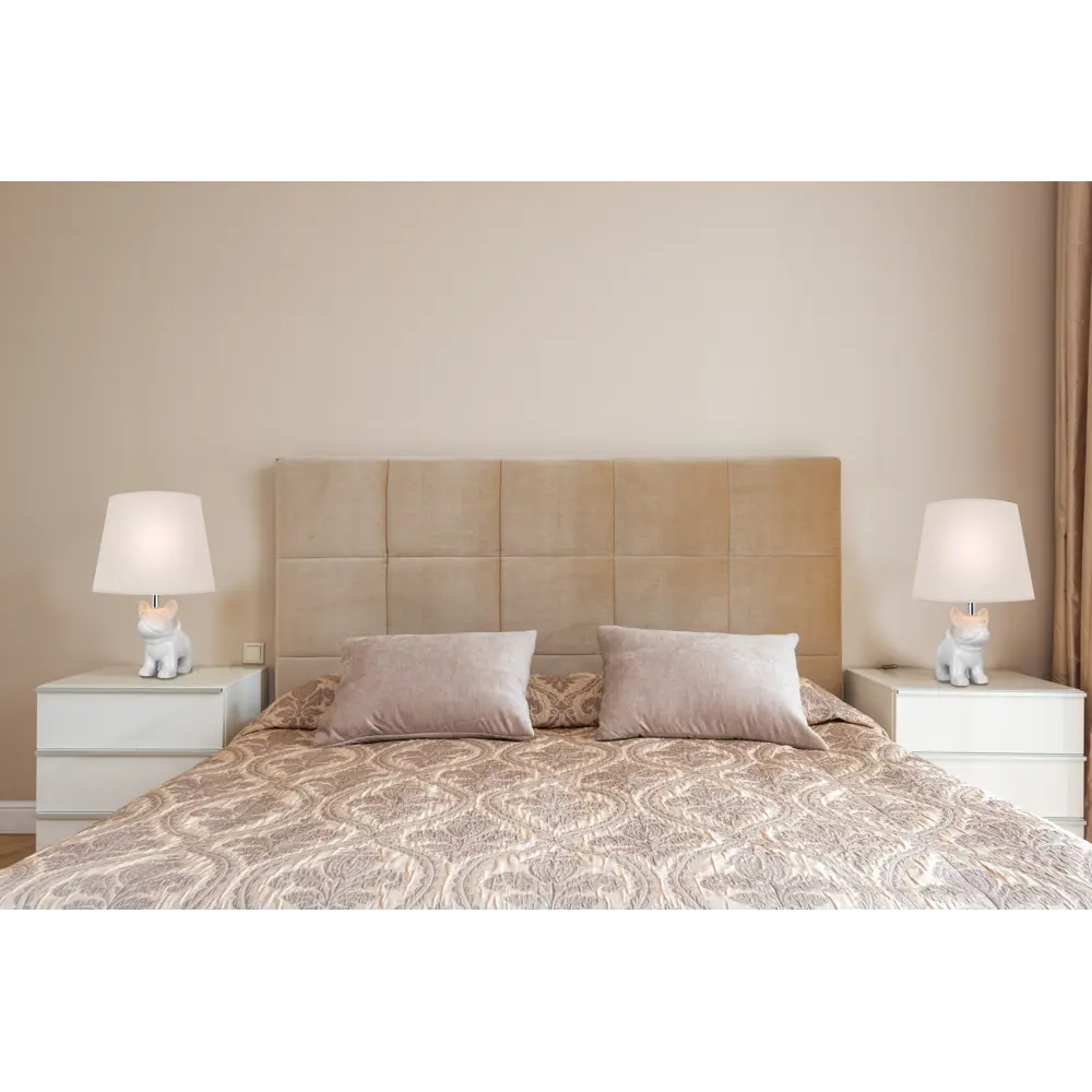 Настольная лампа Бульдог 52703 9, цвет белый Santreyd STLM-2173709 - Вид №18