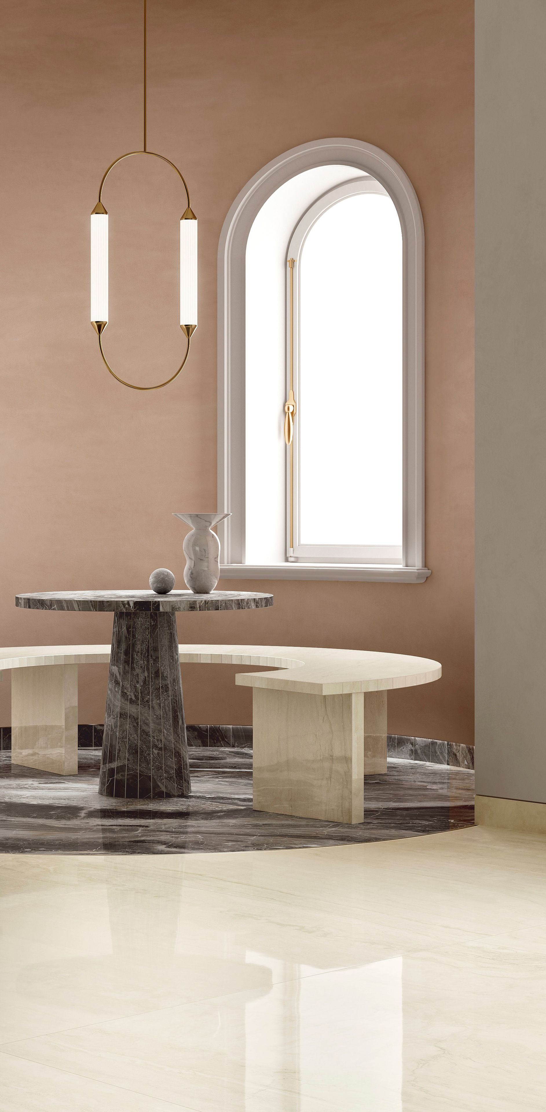 Пол / керамогранит с мраморным эффектом Fiandre Marmi Maximum ARCH-00080652 - Вид №3