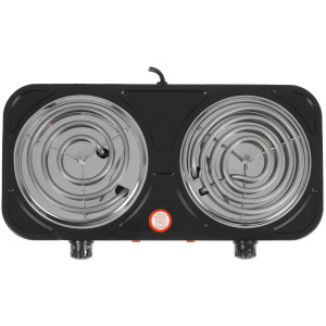 9213026 Плита компактная электрическая Добрыня DO-2212В черный