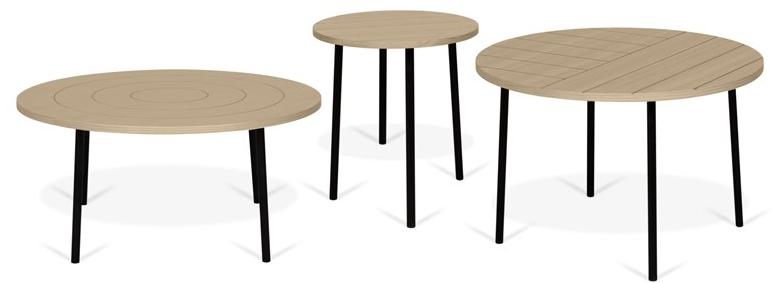 TemaHome Круглый журнальный столик из мдф Ply 9003.6287 - Вид №7