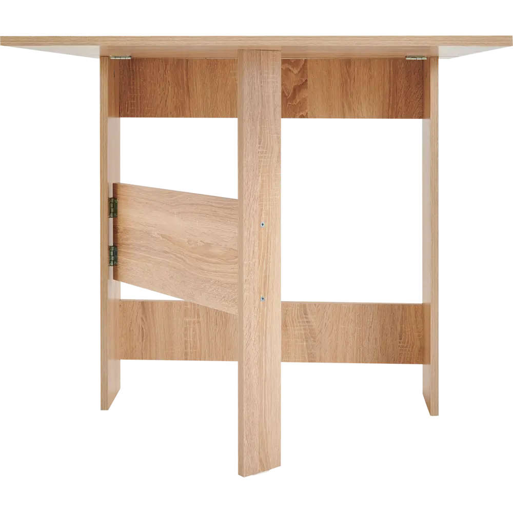 Стол-книжка раскладной 23.2-163x80x75 см прямоугольный ДСП цвет сонома Santreyd STLM-2021999 - Вид №9