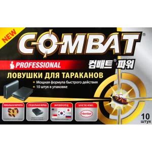 Ловушка для тараканов Combat Professional 10 шт. 82693511 STLM-2100984