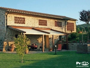 PRATIC F.lli ORIOLI Деревянная пергола с раздвижной крышкой Tecnic