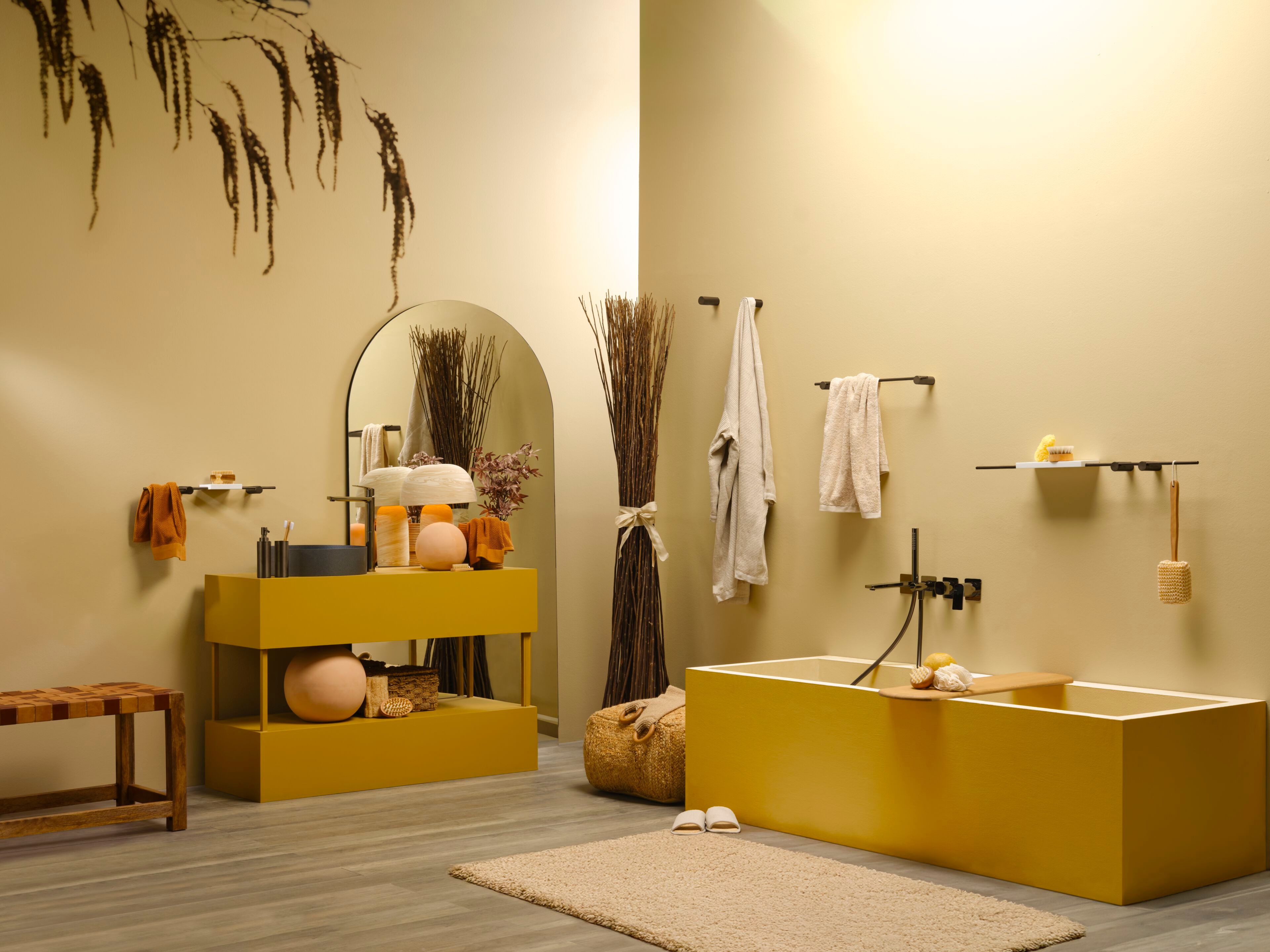 Смеситель для раковины с одной ручкой из латуни Ritmonio Haptic S ARCH-00035136 - Вид №4