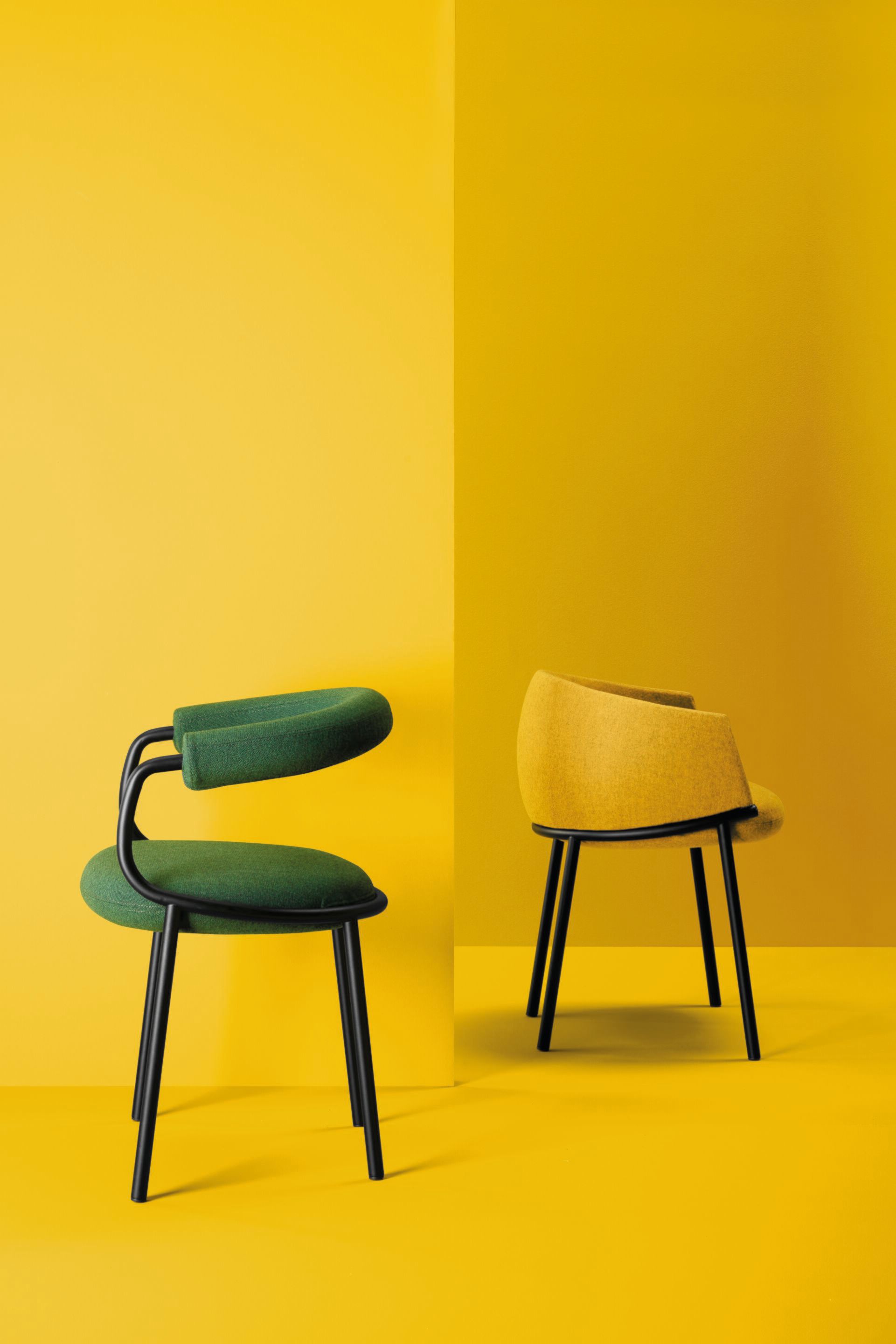 Стальное кресло с подлокотниками с открытой спинкой S-CAB Коала ARCH-00046478 - Вид №8