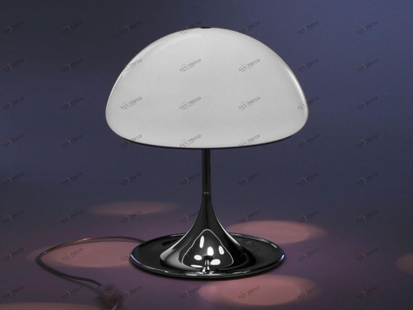 Martinelli Luce Настольная лампа из металла с абажуром из метакрилата  793 