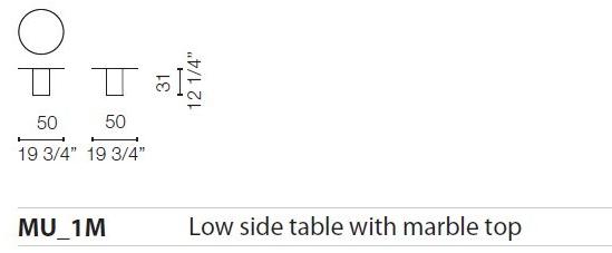 Cappellini Круглый журнальный столик sun-id-1400475 - Вид №18