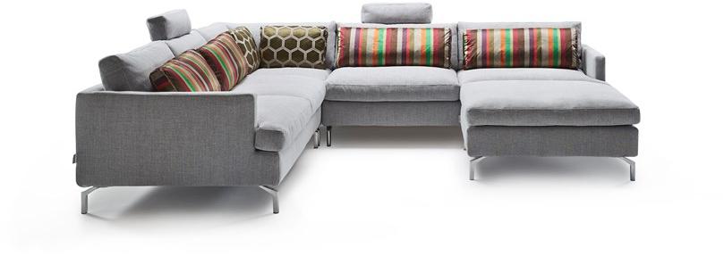 Milano Bedding Модульный угловой диван со съемным чехлом из ткани sun-id-1384425 - Вид №3