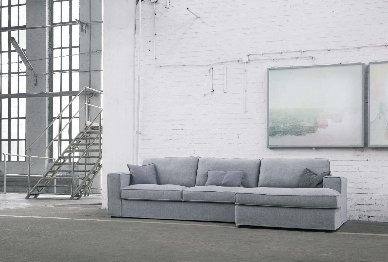 Диван угловой голубой Abbe SITS ДИЗАЙНЕРСКИЕ, ABBE 191848 Голубой  - Вид №7