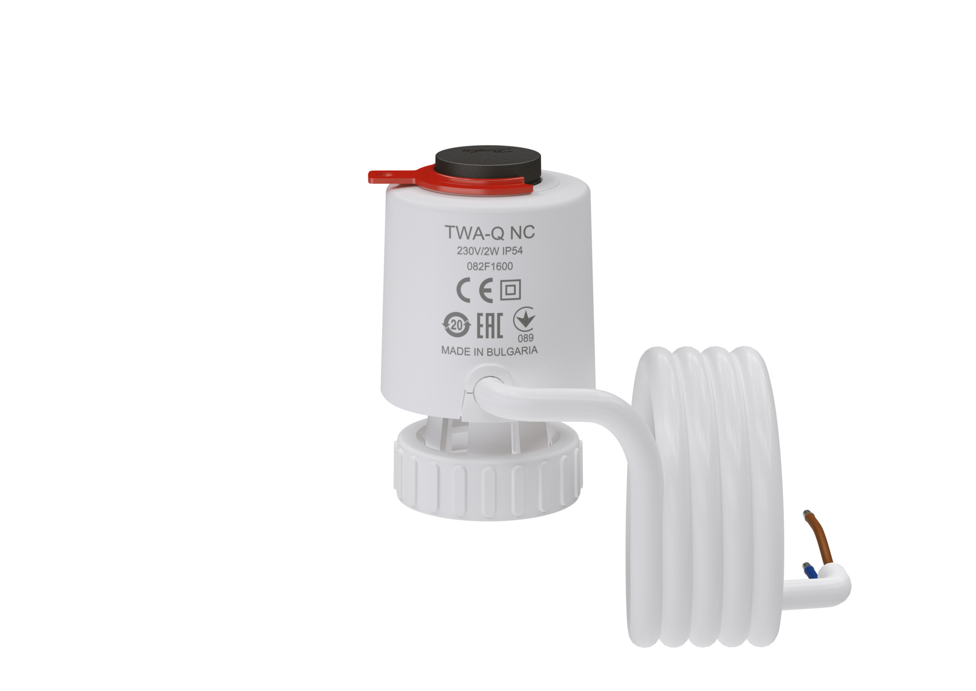 Danfoss Термоэлектрические приводы для клапанов AQT TWA-Q 230В NC для AQT DN10-32 каб.1,2м 082F1600  - Вид №35
