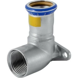 GEBERIT 34138 Водорозетка Geberit Mapress из нержавеющей стали 90° (газ)