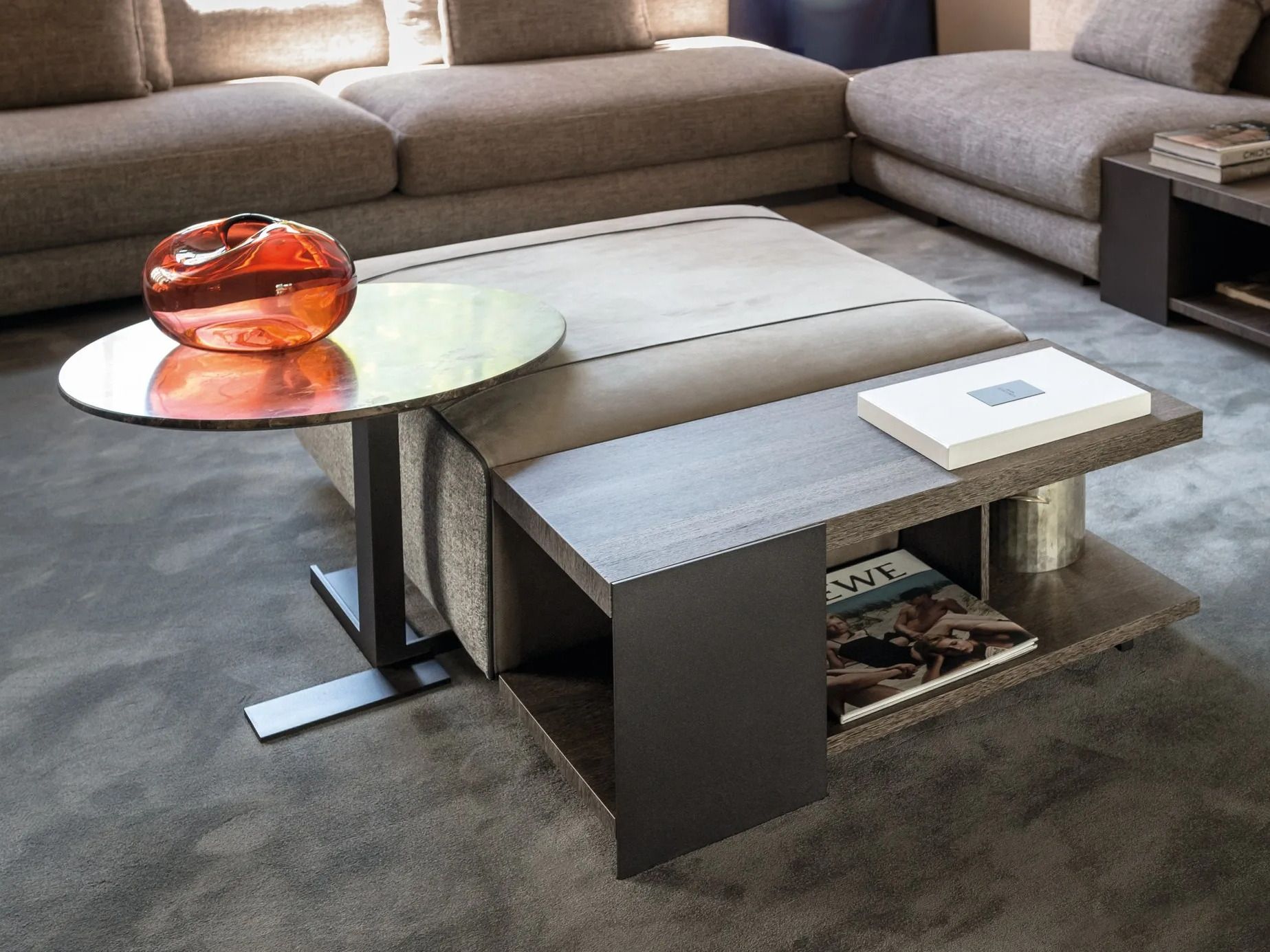 Деревянный прямоугольный журнальный столик Arketipo NOTH ARCH-00097512 - Вид №1