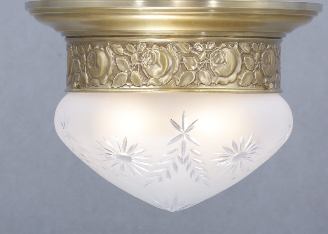 Латунный потолочный светильник Patinas Lighting PECS ARCH-00076160 - Вид №1