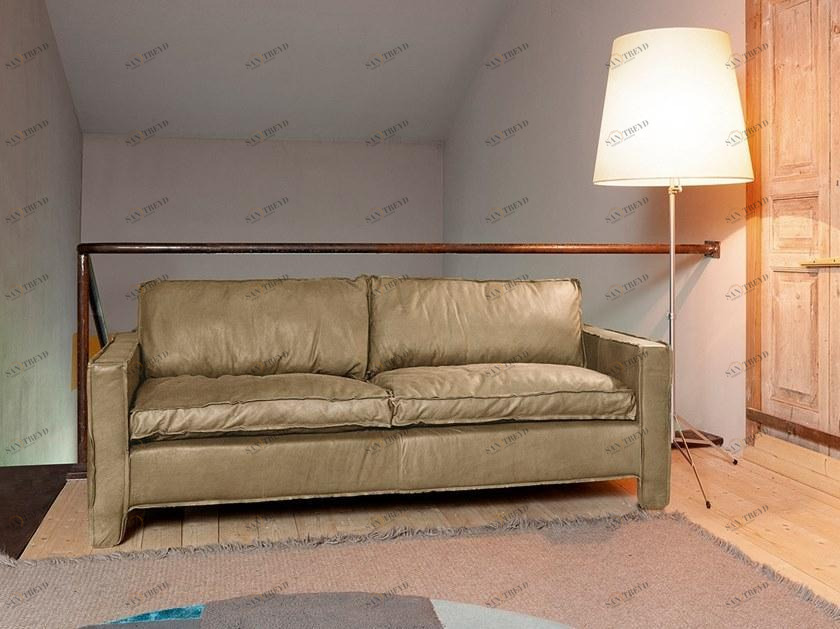 Devina Nais 3-х местный кожаный диван Nevada sun-id-1379991